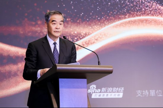 全国政协副主席梁振英:香港法治与资金自由优势写入基本法,是国家金融强国战略关键枢纽